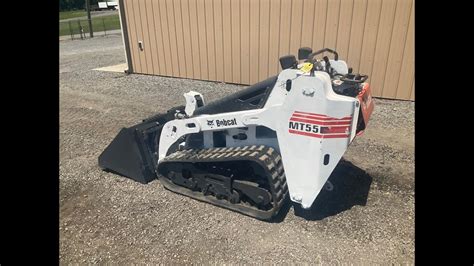 bobcat mt55 mini track loader skid steer|bobcat mt55 walk behind specs.